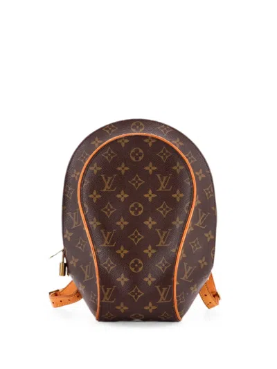 Pre-owned Louis Vuitton Ellipse Monogram Canvas Backpack In Brown