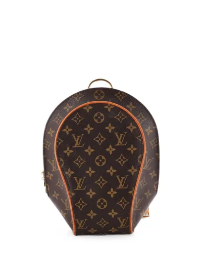 Pre-owned Louis Vuitton Ellipse Monogram Canvas Backpack In Brown