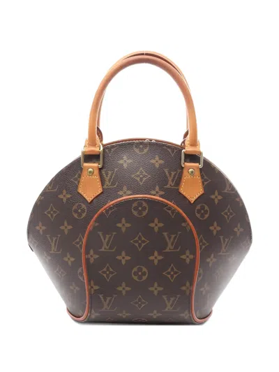 Pre-owned Louis Vuitton Ellipse Pm Monogram-pattern Tote Bag In Brown