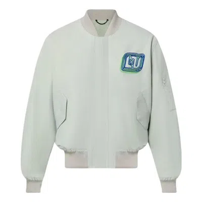 Louis Vuitton Embroidered Lightweight Bomber Jacket 'light Green'