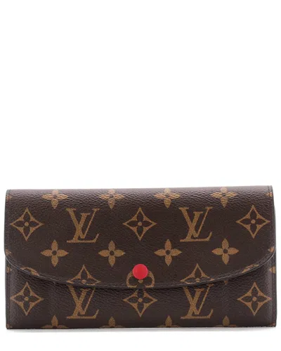 Pre-owned Louis Vuitton Emilie Wallet Monogram Canvas (authentic Pre-loved)