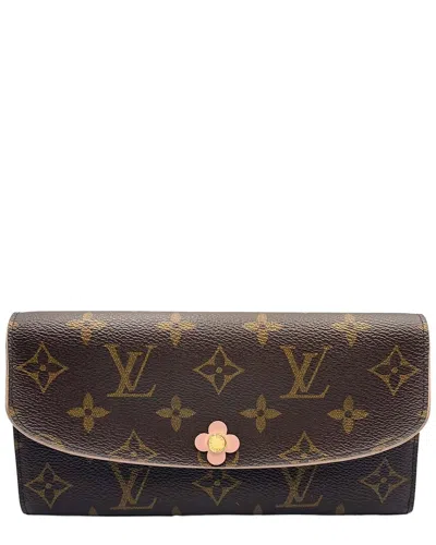 Pre-owned Louis Vuitton Emily Monogram Long Wallet (authentic Pre-loved)