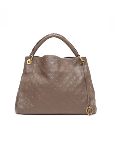 Pre-owned Louis Vuitton Empreinte Artsy Mm Bag In Brown