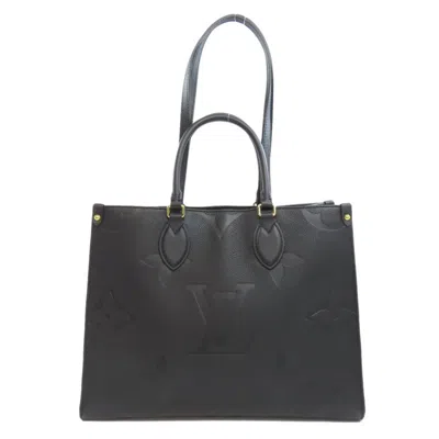 Pre-owned Louis Vuitton Empreinte Black Monogram Empreinte Tote Bag ()