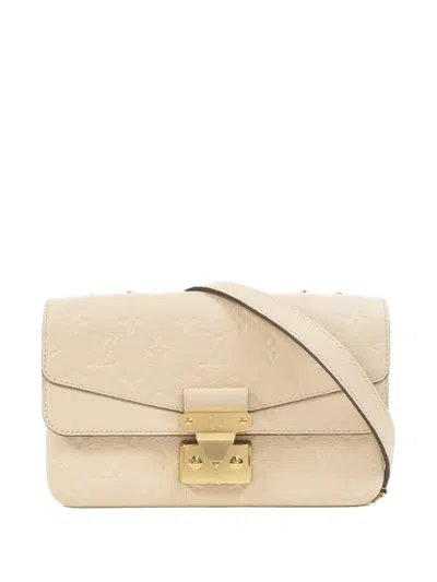 Pre-owned Louis Vuitton Empreinte Marceau Monogram Shoulder Bag In Neutral