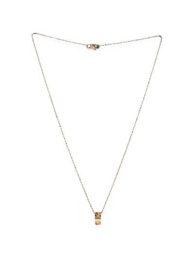 Pre-owned Louis Vuitton Empreinte Pendant 18k Yellow Gold Necklace