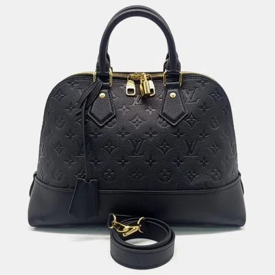 Pre-owned Louis Vuitton Enfant Neo Alma Pm M44832 Handbag In Black