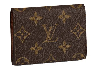 Pre-owned Louis Vuitton Envelope Business Card Holder
