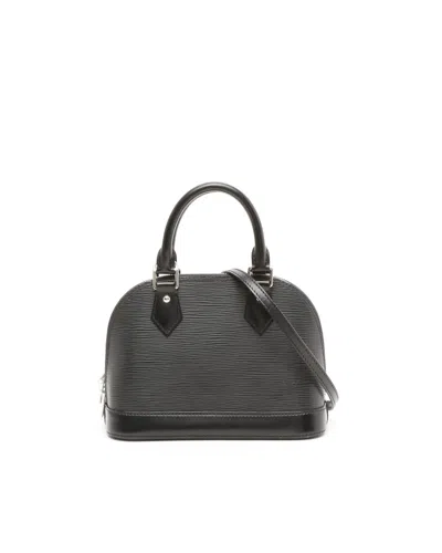 Pre-owned Louis Vuitton Epi Alma Bb Bag In Black