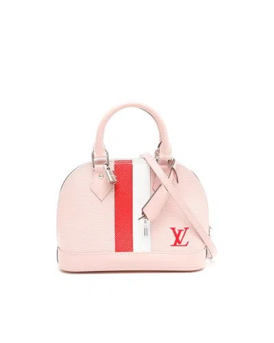 Pre-owned Louis Vuitton Epi Alma Bb Bag In Multi