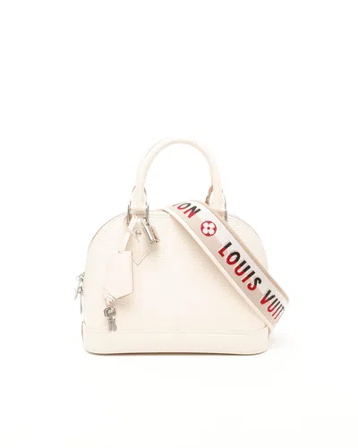 Pre-owned Louis Vuitton Epi Alma Bb Jacquard Bandoulière Bag