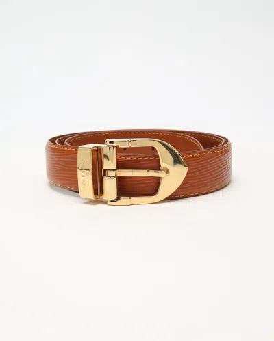 Pre-owned Louis Vuitton Epi Belt