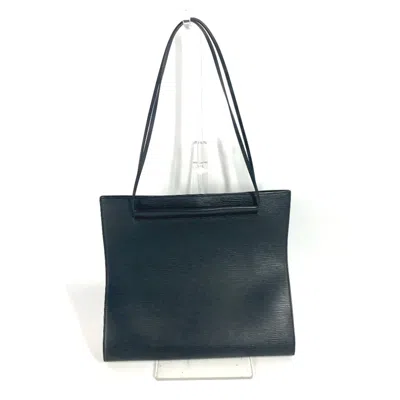 Pre-owned Louis Vuitton Epi Black Noir Epi Leather Shoulder Bag Tote Bag ()
