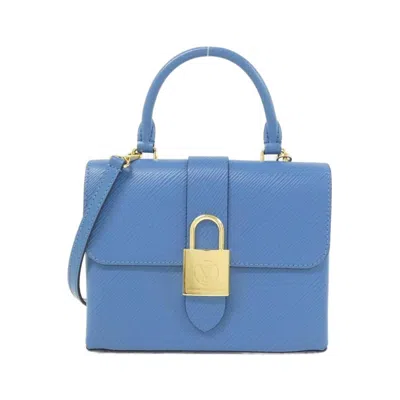 Pre-owned Louis Vuitton Epi Blue Jean Leather Handbag ()