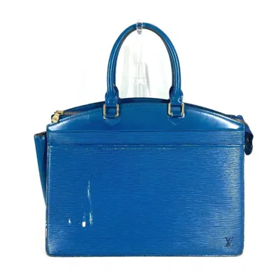 Pre-owned Louis Vuitton Epi Blue Toledo Blue Epi Leather Shoulder Bag Tote Bag ()