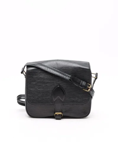 Pre-owned Louis Vuitton Epi Cartouchiere Mm Bag