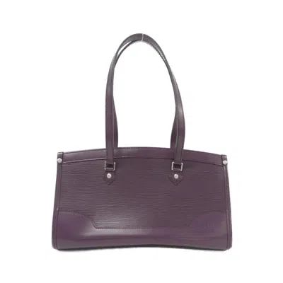 Pre-owned Louis Vuitton Epi Cassis Epi Leather Shoulder Bag () In Purple