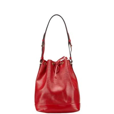 Pre-owned Louis Vuitton Epi Castilian Red Leather Shoulder Bag ()