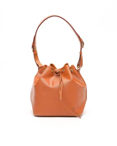 Pre-owned Louis Vuitton Epi Cipango Petit Noé Bag In Brown