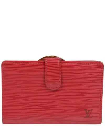 Pre-owned Louis Vuitton Epi Coin Wallet (authentic Pre-loved)