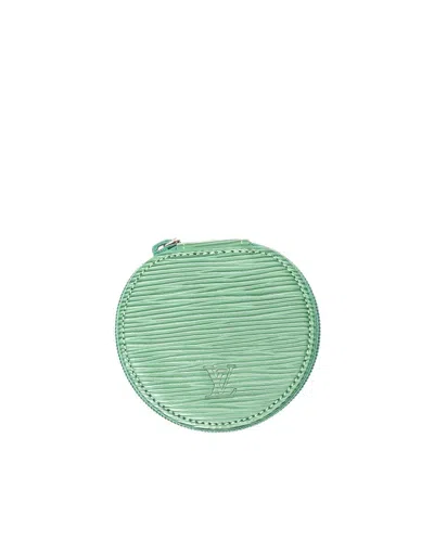 Louis Vuitton Epi Ecrin Bijoux Travel Jewelry Cse In Green