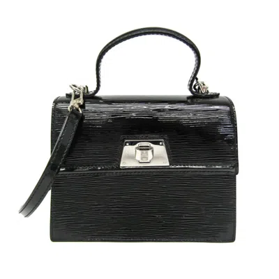 Pre-owned Louis Vuitton Epi Electric Black Epi Leather Shoulder Bag ()