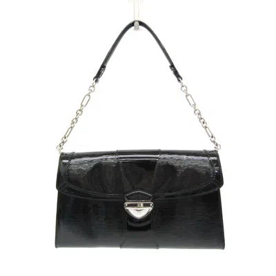 Pre-owned Louis Vuitton Epi Electric Noir Patent Leather Shoulder Bag ()