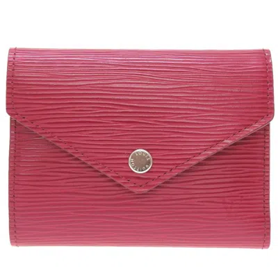 Pre-owned Louis Vuitton Epi Fuchsia Epi Leather Coin Purse/coin Case ()