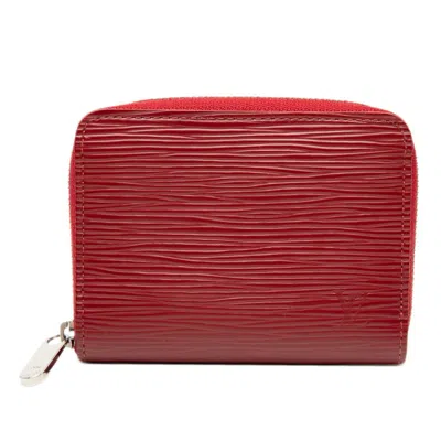 Pre-owned Louis Vuitton Epi Fuchsia Pink Leather Coin Purse/coin Case ()
