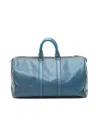 Louis Vuitton Epi Keepall 45 Weekend Bag In Blue