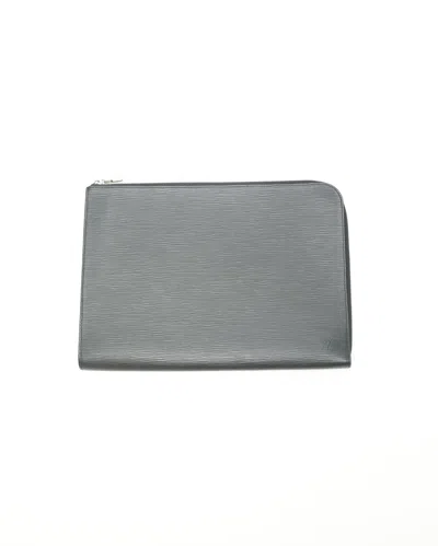 Louis Vuitton Epi Laptop Case, Size 15-inch In Black