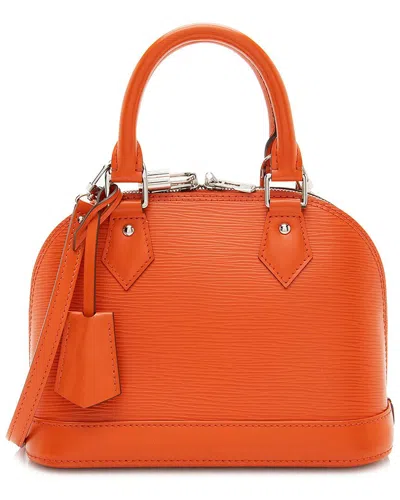 Pre-owned Louis Vuitton Epi Leather Alma Bb Satchel (authentic Pre-loved)
