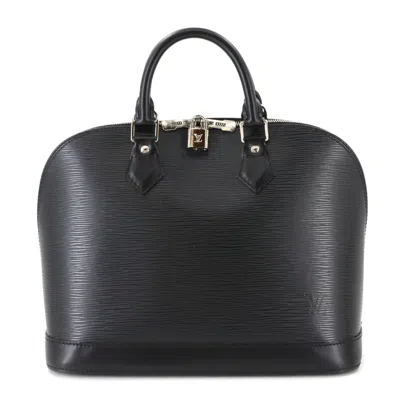 Pre-owned Louis Vuitton Epi Leather Handbag () In Black