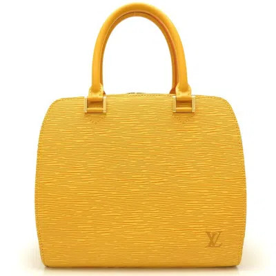 Pre-owned Louis Vuitton Epi Leather Handbag () In Yellow