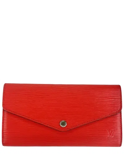 Pre-owned Louis Vuitton Epi Leather Long Wallet (authentic Pre-loved)