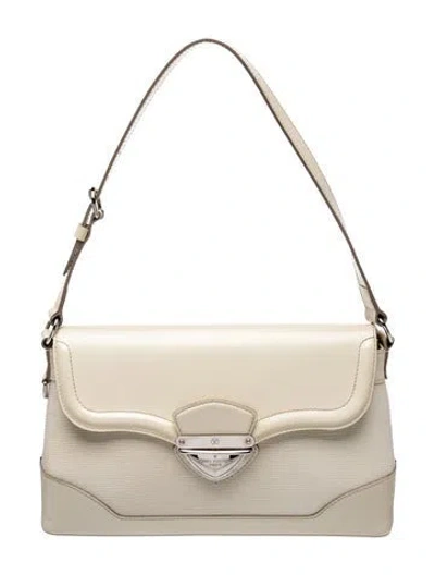 Pre-owned Louis Vuitton Epi Leather Pochette Montaigne In Neutral