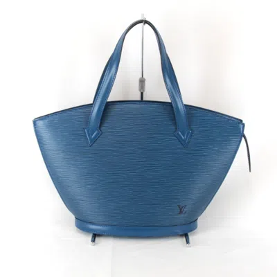 Pre-owned Louis Vuitton Epi Leather Tote Bag () In Blue