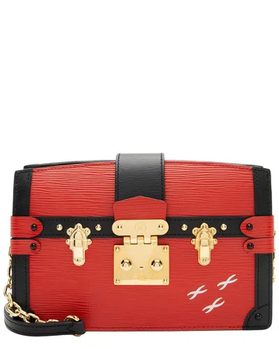 Pre-owned Louis Vuitton Epi Leather Trunk Clutch (authentic Pre-loved)