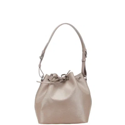 Pre-owned Louis Vuitton Epi Light Purple Leather Shoulder Bag ()