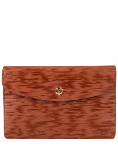 Louis Vuitton Epi Montaigne 27 Clutch (authentic Pre-loved)