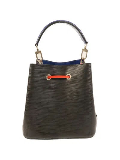 Pre-owned Louis Vuitton Epi Neonoe Bb Bucket Bag In Black