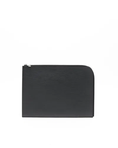 Pre-owned Louis Vuitton Epi Nm Pochette Jour Gm Folder