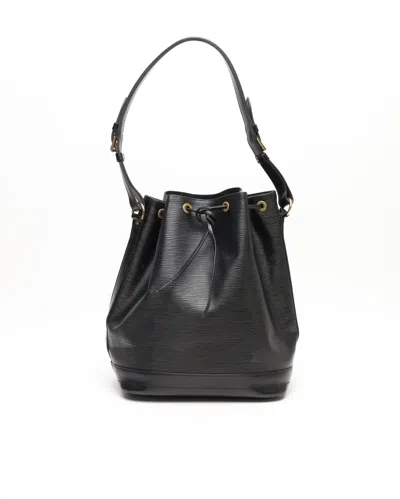 Pre-owned Louis Vuitton Epi Noé Gm Bag In Black