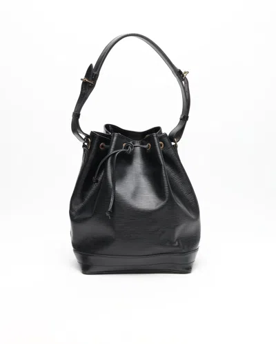 Pre-owned Louis Vuitton Epi Noé Gm Bag In Black
