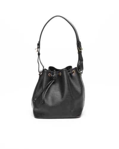 Pre-owned Louis Vuitton Epi Noé Gm Bag In Black