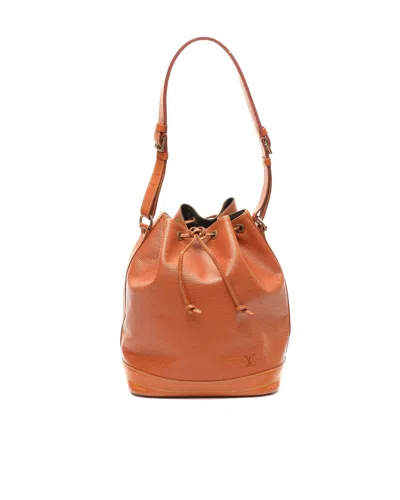 Pre-owned Louis Vuitton Epi Noé Gm Bag In Brown