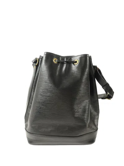 Pre-owned Louis Vuitton Epi Noé Shoulder Bag In Black