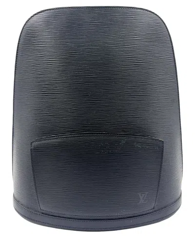 Pre-owned Louis Vuitton Epi Noir Backpack (authentic Pre-loved)