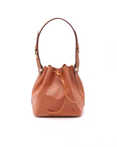 Pre-owned Louis Vuitton Epi Petit Noé Bag