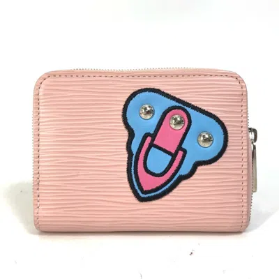 Pre-owned Louis Vuitton Epi Pink Epi Leather Coin Purse/coin Case ()